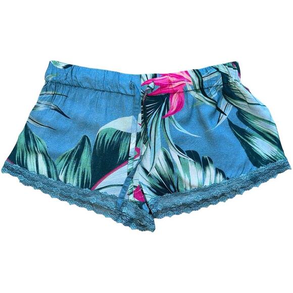 NWT Show Me Your MuMu Tropical Palm & Floral Print Pajama Set Size XS - Picture 5 of 8